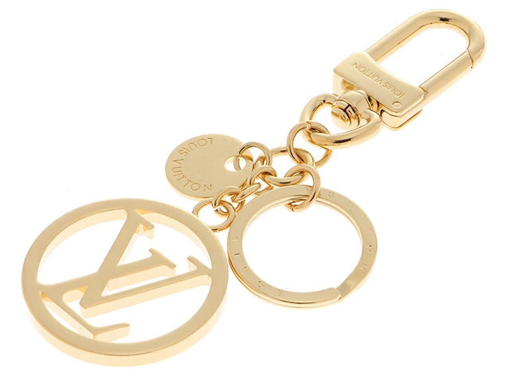 LOUIS VUITTON Bag Charm LV Circle Keyring